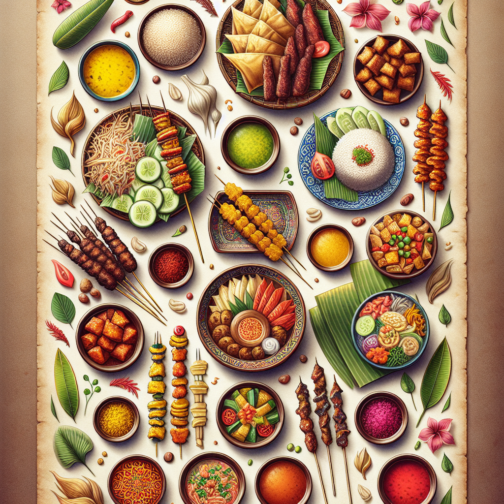 Keindahan Poster Makanan Tradisional Indonesia: Warisan Budaya yang
