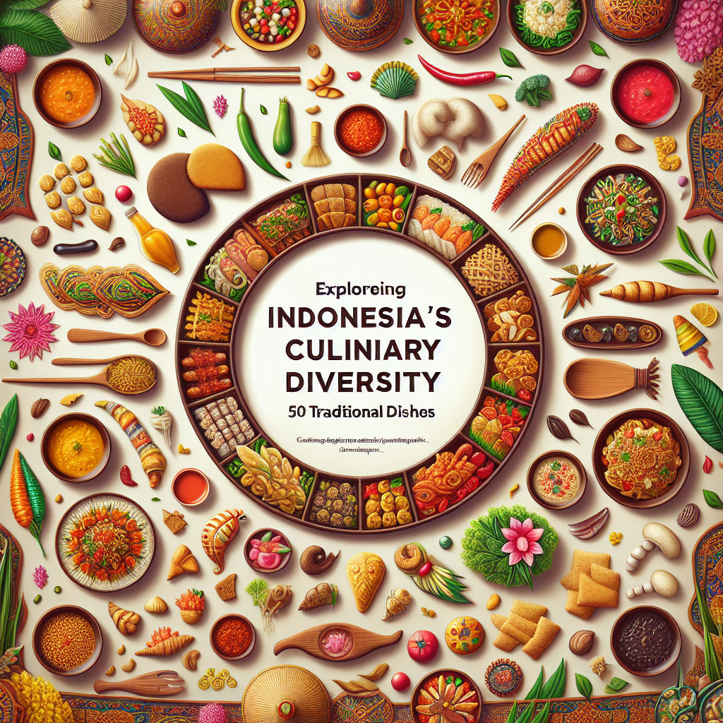 Exploring Indonesia's Culinary Diversity: 50 Traditional Dishes of the