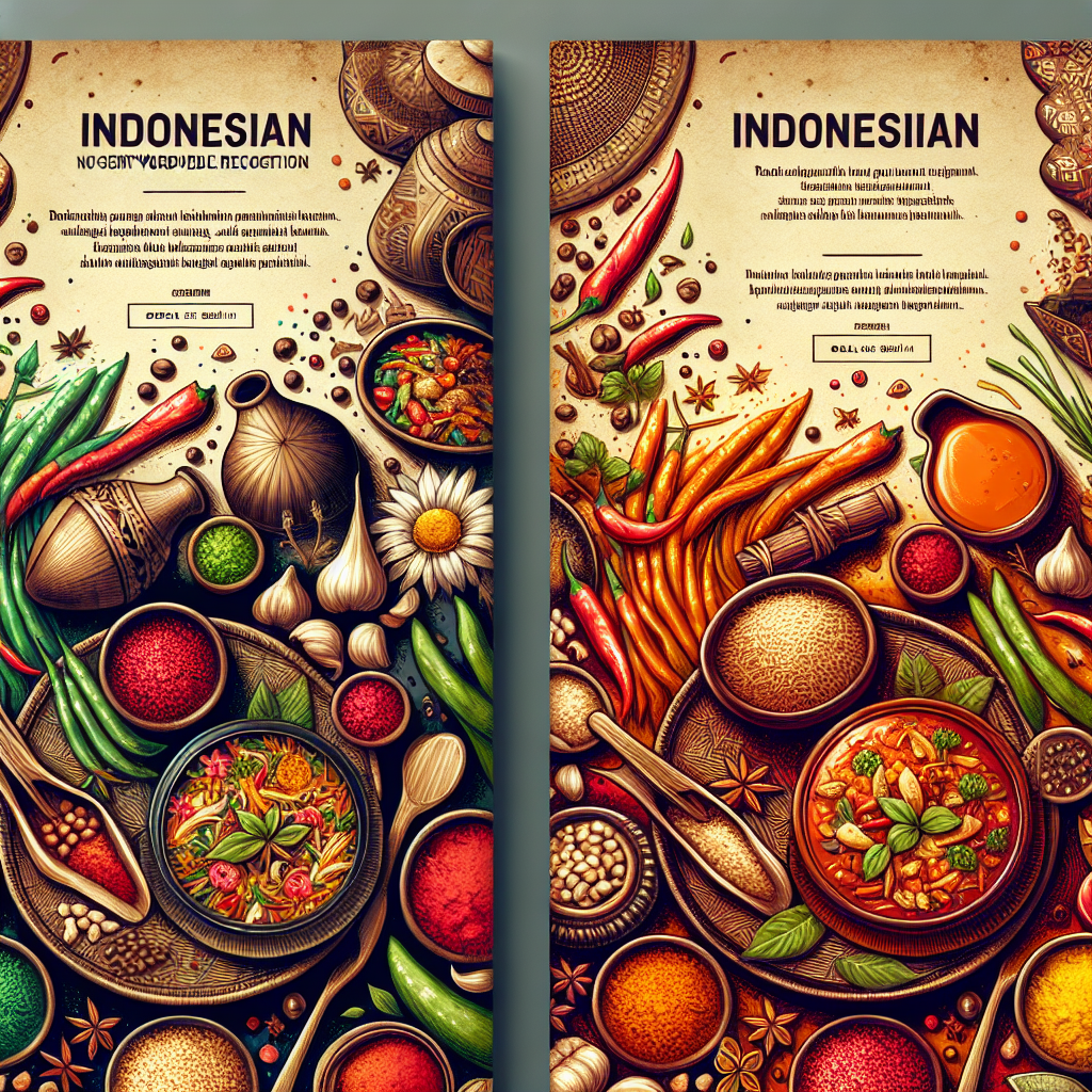 Kuliner Khas Indonesia yang Mendunia: Rahasia Rasa Autentik dalam Produk