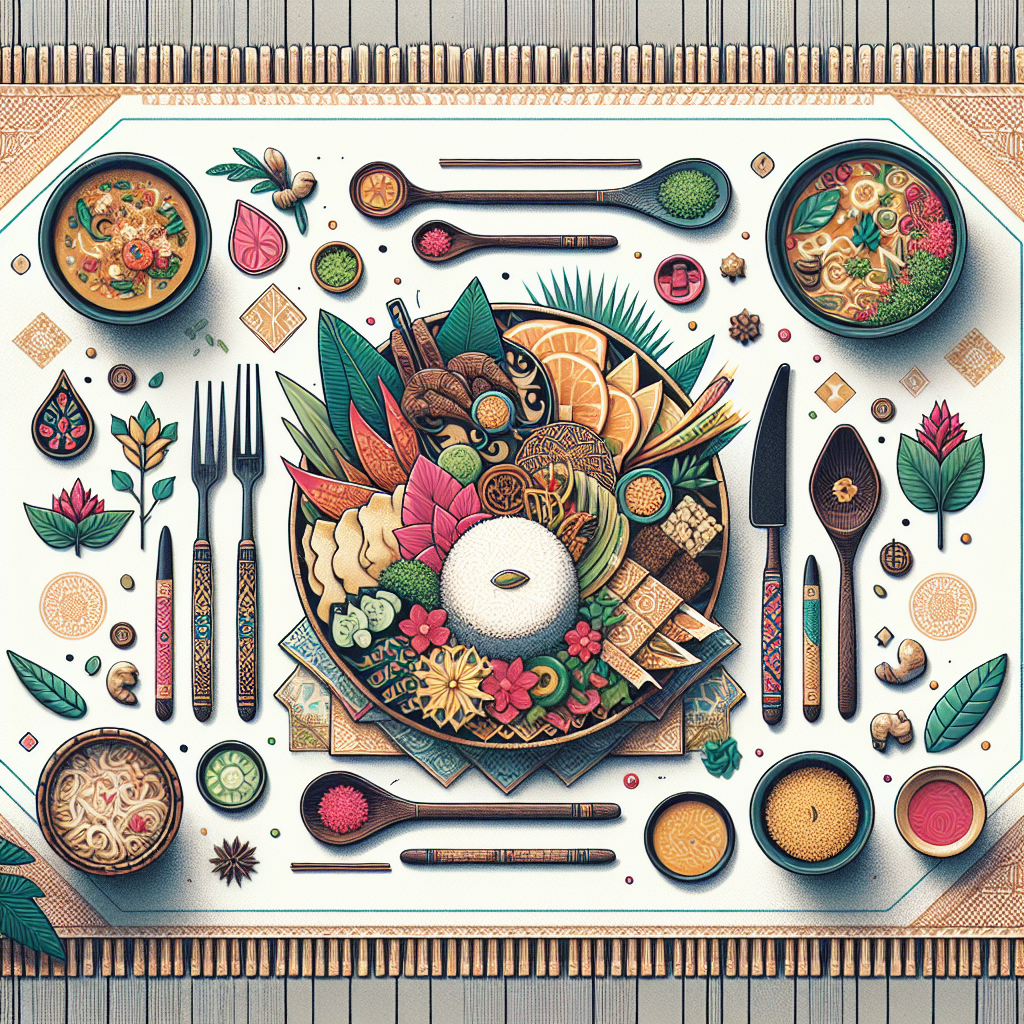 Kreativitas dan Seni dalam Plating Makanan Indonesia: Menggugah Selera